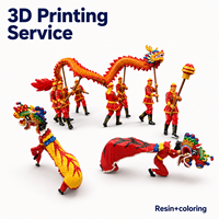 Figurines de haute précision, personnages de dessins animés, modèles personnalisés en résine + service d'impression 3D de modèles imprimés, fournisseur