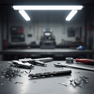 Broca helicoidal HSS de 5.1 mm y 86 mm de longitud, serie corta negra para máquinas herramienta - Product Image 3