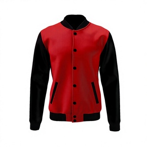 Chaqueta Universitaria para Hombre al por Mayor, Chaquetas de Béisbol Personalizadas con Bordados y Parches, Chaqueta Bomber Universitaria Hecha en Tela de Lana - Product Image 1