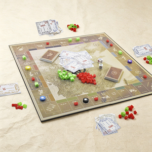 Custom <b>Board</b> <b>Game</b> Paper <b>Table</b> <b>Game</b> Indoor Family Party <b>Game</b> With Cardboard Box and <b>Game</b> Pieces - Product Image 4
