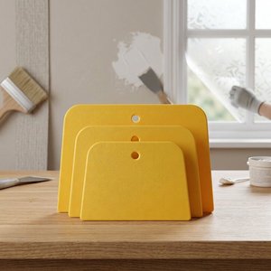 Juego de 3 Espátulas de Plástico para Papel Tapiz de 6.7cm/7.3cm/8.7cm para Instalación de Papel Tapiz y Películas para Ventanas - Product Image 4