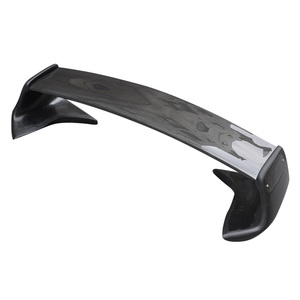 Carbon Fiber + FRP Style Spoiler Rear Trunk Tail Boot Lip Wing Ducktail for A90 MK5 Auto Tuning - Product Image 6