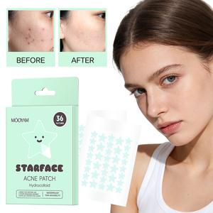 Nouveauté Patch anti-acné Star Face Aide à absorber l'excès de sébum et à réduire l'apparence de l'acné Patch anti-acné OEM MOOYAM - Product Image 2