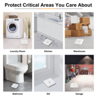 Détecteur de fuite d'eau intelligent Tuya GIRIER Zigbee, compatible Home Assistant, alerte haute sensibilité
