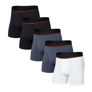 <span class=keywords><strong>Boxer</strong></span> da Uomo ad Alta Elasticità con Tasca di Supporto Separata per lo Pene, Traspirante e Confortevole, Intimo Sportivo Maschile - Product Image 1