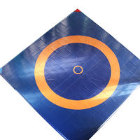 Tapis de lutte 10m X 10m en mousse XPE avec revêtement en PVC pour MMA, boxe, judo, BJJ