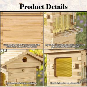 Cajas de Colmena Automáticas Pequeñas para Apicultura con Flujo de Miel Automático - Product Image 5