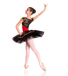 Tutú de muñeca brillante para niños clásico profesional desgaste de rendimiento económico - Product Image 3