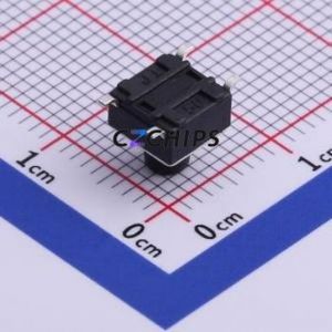 TS-1095S-A6B3-C2D1 Tactile Switch SMD-4P,6x6mm Switch Single Pole Single Throw Round Button 2.5N 6mm - Product Image 2