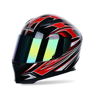 <span class=keywords><strong>Casque</strong></span> de <span class=keywords><strong>moto</strong></span> DOT quatre saisons, <span class=keywords><strong>casque</strong></span> de <span class=keywords><strong>moto</strong></span> complet Anti-buée avec visière et <span class=keywords><strong>collier</strong></span> de couleur - Product Image 4