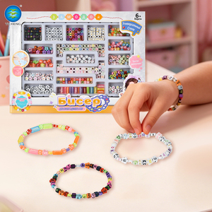 ชุดทำเครื่อง<span class=keywords><strong>ป</strong></span>ระดับลูก<span class=keywords><strong>ป</strong></span>ัด DIY สำหรับเด็กผู้หญิง ชุดลูก<span class=keywords><strong>ป</strong></span>ัดตัว<span class=keywords><strong>อักษร</strong></span>รัสเซีย ชุดทำสร้อยข้อมือ สร้อยคอ ของเล่นสำหรับเด็ก งานฝีมือสร้างสรรค์ - Product Image 1