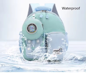 Waterproof Student <b>Backpack</b> Custom logo Mochilas Escolares Lightweight Sac a dos School Bags for Kids - Product Image 4