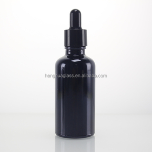 <span class=keywords><strong>Mini</strong></span> 50ml sáng màu đen Vòng Glass dropper chai cho mẫu tinh dầu với con bằng chứng <span class=keywords><strong>Pipette</strong></span> - Product Image 1