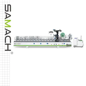 SAMACH macchina per la lavorazione del legno PUR adesivo profilo in alluminio macchina avvolgitrice laminazione