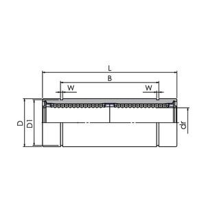 Rodamiento lineal de tipo medio MYT <span class=keywords><strong>LMT</strong></span>...LUU, venta al por mayor de fábrica, marca de alta gama en China, niquelado opcional - Product Image 2