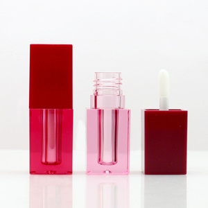 Bán buôn Quảng trường trong suốt Lip Gloss & chăm sóc da ống nhãn hiệu riêng rỗng Lip chai dầu cho Blush bao bì - Product Image 1
