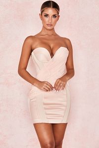 2020 per donne famose estive con vendita di ottri abiti da festa <span class=keywords><strong>Nude</strong></span> senza schienale all'americana - Product Image 2