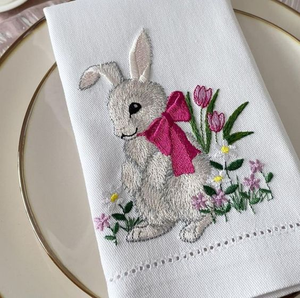 Cena <span class=keywords><strong>Restaurante</strong></span> Lino blanco Tela de algodón Hemstitch Pañuelo Paño Cóctel Servilletas Bordado Monograma Servilleta de mesa - Product Image 4