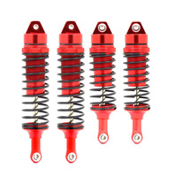 Peredam Kejut Paduan Aluminium Dirakit Sepenuhnya dari Logam dengan Lubang Besar untuk Depan & Belakang untuk Mobil Truk RC 1/10 Slash 4x4.