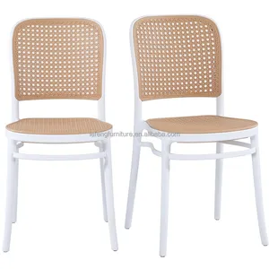 Modernes Freizeit design Indoor Dining Hotel Hochzeits möbel Stapelbare Plastiks tühle Outdoor PP Garden Plastic Dining Chairs