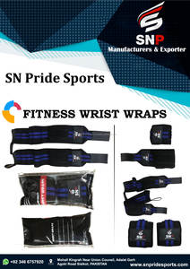 Vente en gros de bracelets de Fitness avec Logo personnalisé, sangles d'haltérophilie, sangles d'haltérophilie - Product Image 6