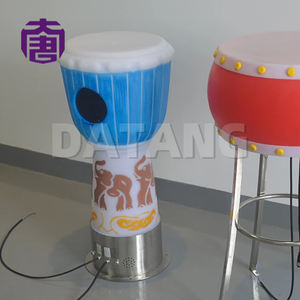 Luz LED Decorativa con Forma de Tambor Africano, con Colores Personalizables, Clasificación IP65 para Uso en Exteriores y Paisajes, Ambiente Rítmico - Product Image 3