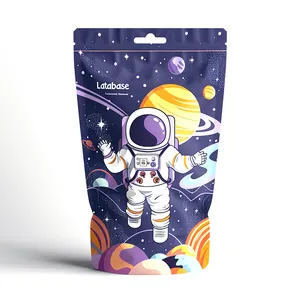 Bolsa de Plástico con Cierre Hermético Personalizada, Impresa, de 3.5G, EVOH-PE, <span class=keywords><strong>a</strong></span> Prueba de Olores, con Base - Product Image 4
