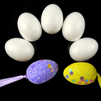 Boules en mousse de polystyrène de 3 à 7 cm pour la modélisation, idéales pour la décoration de Noël ou de Pâques, artisanat DIY blanc
