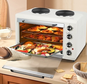 Horno de Convección de 56L de Nuevo Diseño, Gran Capacidad, Acero Inoxidable, para Hornear Pizza, Uso Doméstico en la Cocina, Horno Eléctrico de Encimera - Product Image 3