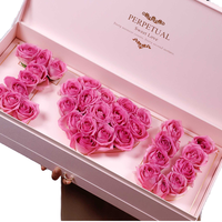 Boîte cadeau fleur et chocolat pour bébé garçon Boîte aux lettres BAE personnalisée Carton décoratif alimentaire Emballage d'anniversaire et de célébration à remplir
