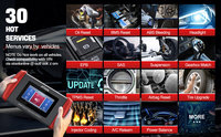 Escáner OBD2 XTOOL Inplus IP608, Herramienta de Diagnóstico Completo del Sistema, Compatible con CANFD, Más de 30 Servicios, Actualización Gratuita de por Vida