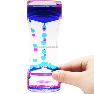 Regalos Personalizados para Niños, Juguetes Relajantes <span class=keywords><strong>de</strong></span> Escritorio para Niños, Juguetes Sensoriales, Juguetes para la Ansiedad, Temporizador <span class=keywords><strong>de</strong></span> Burbujas con Movimiento Líquido para Adolescentes y Adultos - Product Image 4