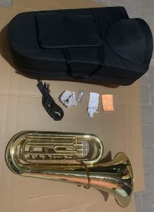 Tuba Instrument à vent professionnel Instrument en laiton <span class=keywords><strong>Sousaphone</strong></span> pour adultes débutants vente directe d'usine - Product Image 4