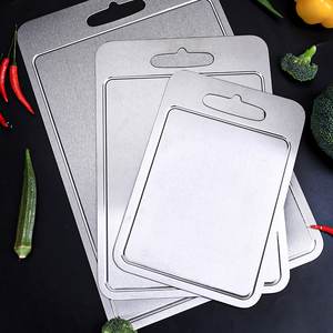 Tabla de Cortar de Titanio de 2 mm de Grosor, Tabla de Picar de Alta Calidad para Cocina Casera, Cocina al Aire Libre, Campamento, Senderismo, Excursionismo - Product Image 5