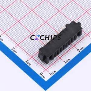 GT-BTR20008-0650A-002A Blade/Spring Contact Battery Connector Bent Lead Through Hole,P=2mm Blade Contact Type (Female) 2mm 8P - Product Image 2