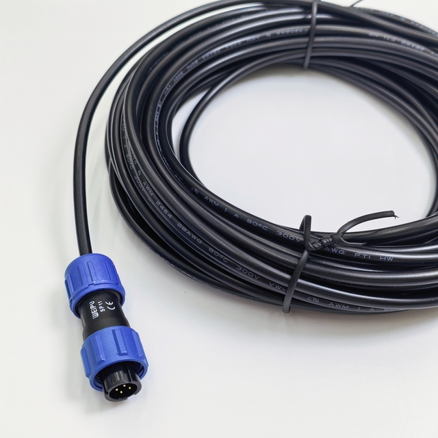 Custom Weipu SP11 Plastic Aviatin Plug Interface SP1110 SP1111 SP1112 P2 P3 P4 P5 S2 S3 S4 S5 Outdoor Power Supply Cable