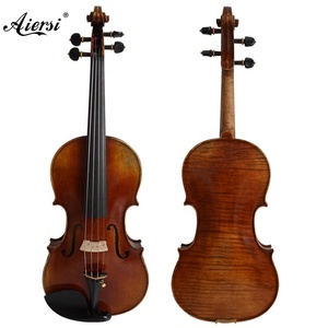Sinomisik Chất lượng cao trình độ Thạc sĩ violin chuyên nghiệp Handmade <span class=keywords><strong>Red</strong></span> Brown Ý phong cách nhạc cụ dây với trường hợp Bow Trung Quốc - Product Image 3