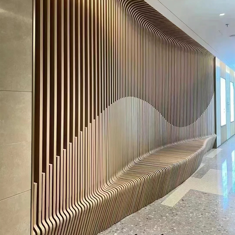 led light strip for wpc fluted panel