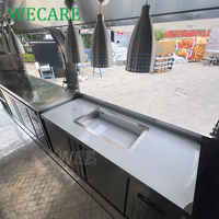 Gerobak Jajanan Wecare Street Portable Doner Kebab Es Krim Bakery Coffee Shop Food Truck Bar Trailer Foodtruck dengan Dapur Lengkap Dijual