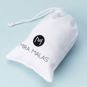 Sac de shopping promotionnel en coton et lin avec impression de logo personnalisé, pochette à chaussures en mousseline de coton avec cordon de serrage pour sac à main - Product Image 6