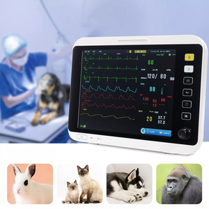 Máy Theo Dõi Dấu Hiệu Quan Trọng <span class=keywords><strong>Ecg</strong></span> Sức Khỏe Đa Thông Số Thú Cưng Thú Y Tiện Dụng <span class=keywords><strong>12</strong></span>.1 Inch Với Chức Năng Nibp Etco2 - Product Image 3