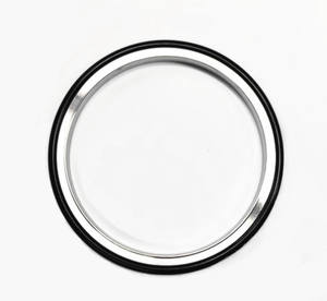 Anillo de Centrado <span class=keywords><strong>ISO100</strong></span> con Junta Tórica, Brida de Vacío de Acero Inoxidable y FKM - Product Image 1