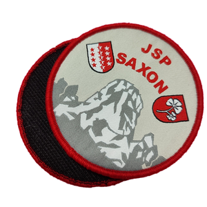 Étiquettes personnalisées Nouveau style Série noire Patchs tissés à repasser Design <span class=keywords><strong>cool</strong></span> pour les hommes pour les chapeaux - Product Image 3