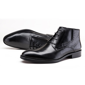 Chaussures Oxford pour hommes britanniques en cuir véritable imperméable, à bout fermé, faites à la main, pour mariage, formelles, décontractées, antidérapantes, avec boucles et sangles - Product Image 3