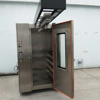 Four à rôtir automatique haute productivité en acier inoxydable de haute qualité pour poulet, canard et cochon entiers
