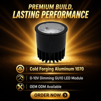 Vente directe usine : Downlight GU10 à gradation 0-10V, module LED GU10 en aluminium forgé à froid 1070, meilleur prix, OEM/ODM disponible