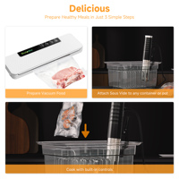 BioloMix 1200W Appareil de cuisson sous vide, circulateur à immersion, cuiseur lent portable avec minuterie numérique, appareil de cuisson sous vide