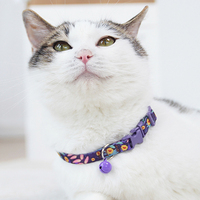 Fabricant collier de chat réglable avec logo personnalisé en gros