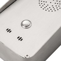 Intercomunicador de Emergencia Resistente y Robusto, Manos Libres, Montado en Pared, para Comunicación en Cuartos Limpios, Modelo JWAT412