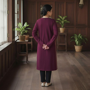 Borong Pukal Jahit Pukal Kilang OEM Muslimah Hoodie Set Cotton Sporty Casual Autumn Breathable Ex-factory Price Consistent - Product Image 5